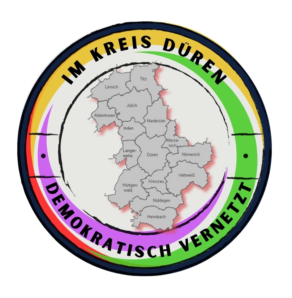 Logo Düren. Demokratisch. Vernetzt